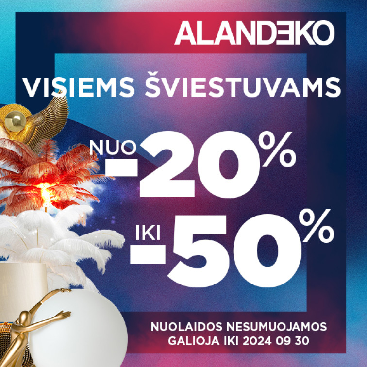 ALANDEKO LAMPS SALE 2024 PANORAMA 600x600 LT v2